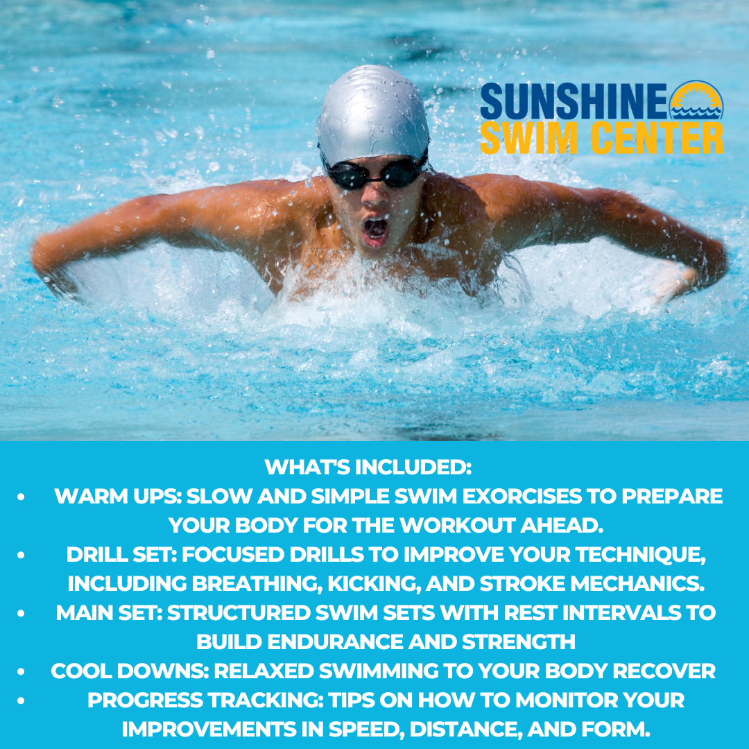 Month-Long Advanced Swim Technique & Endurance Plan (Digital Download)