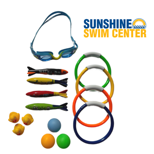 Swim Lesson Teaching Toys Bundle – Engaging Pool Training Tools for Kids