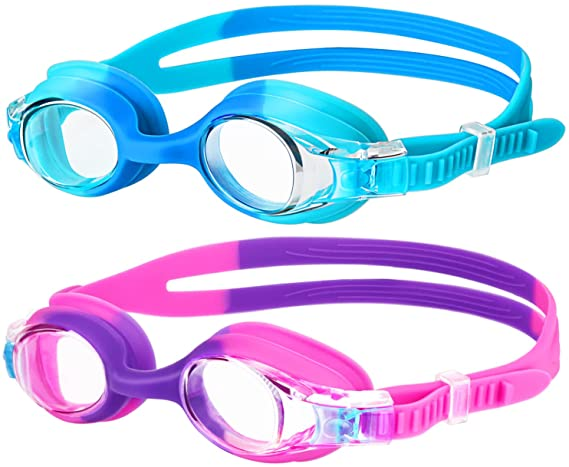 Children's Swim Goggles – Anti-Fog, UV Protection, Comfortable Fit