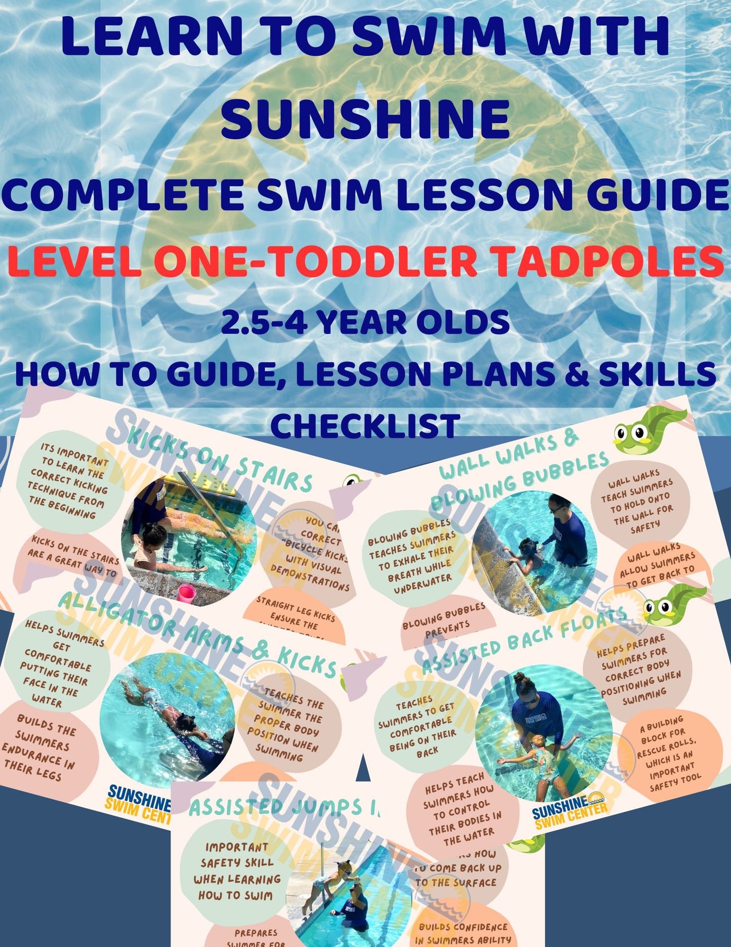 Teach your Child to Swim -Preschool & Toddlers