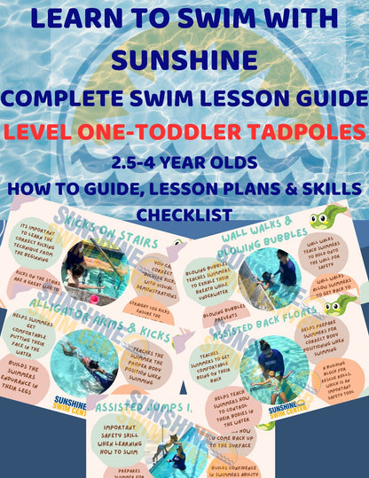 Teach your Child to Swim -Preschool & Toddlers