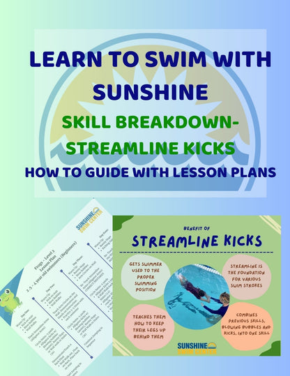 Learn to Swim Skill Breakdown - Streamline Kicks